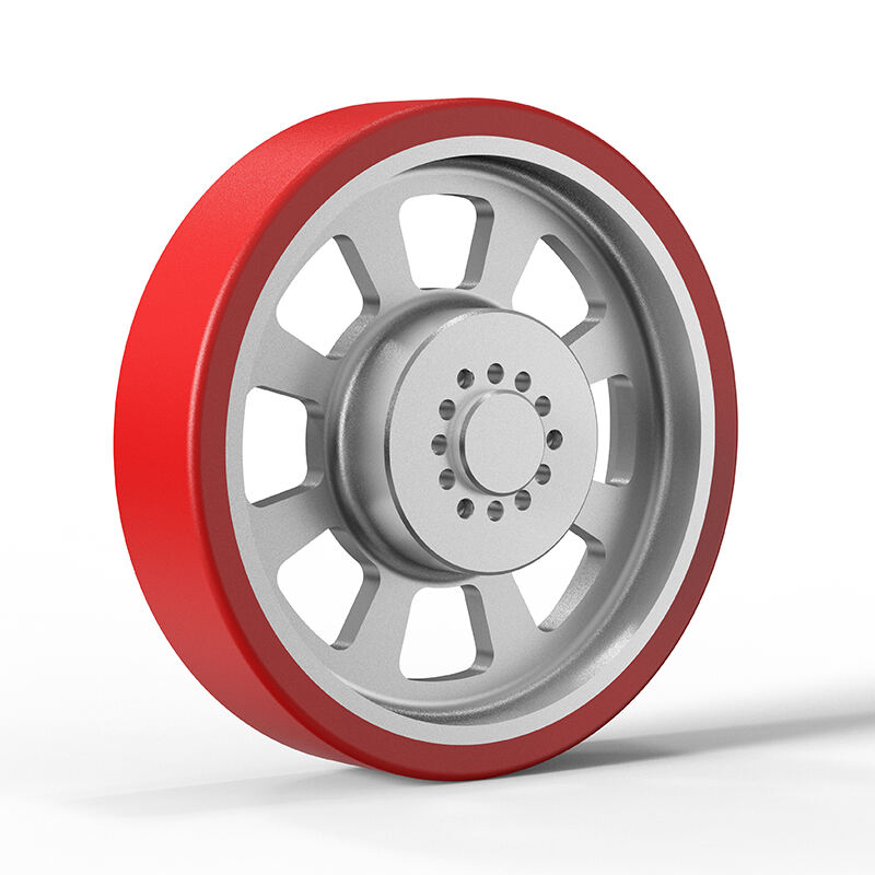 GEFD Series-Polyurethane Flanged Drive Wheel