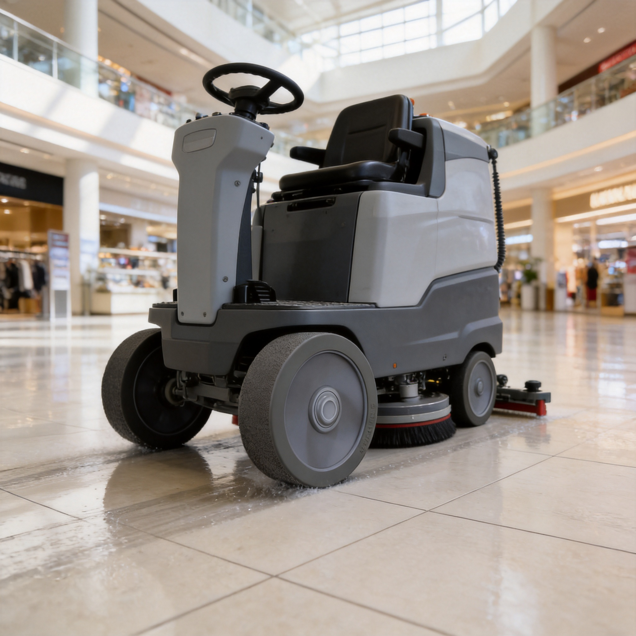 1. Polyurethane Drive Wheels for Floor Scrubbers