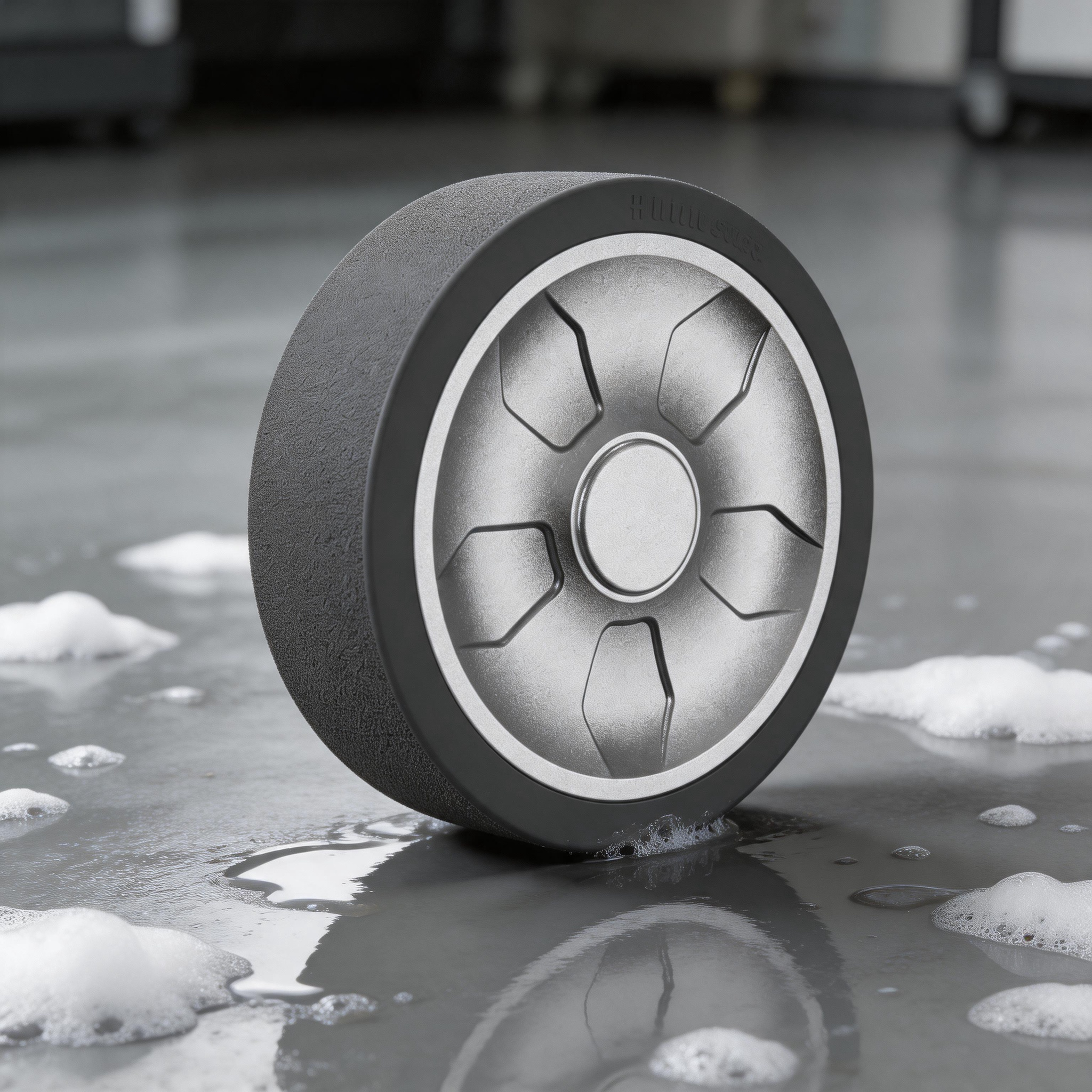 1. Polyurethane Drive Wheels for Floor Scrubbers