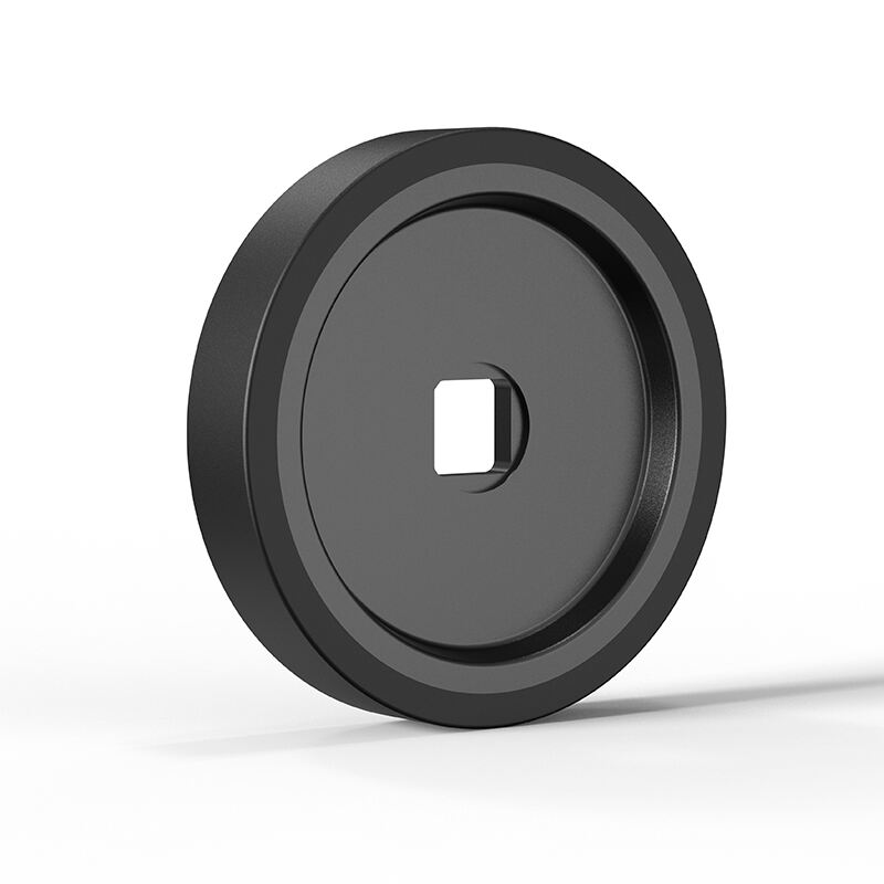 Cylchoedd Personoliedig - Cylch â Mynyddoedd Cwadrat