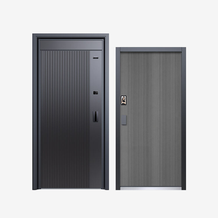 Home Security Automatic Biometric Smart Door With Camera MF 