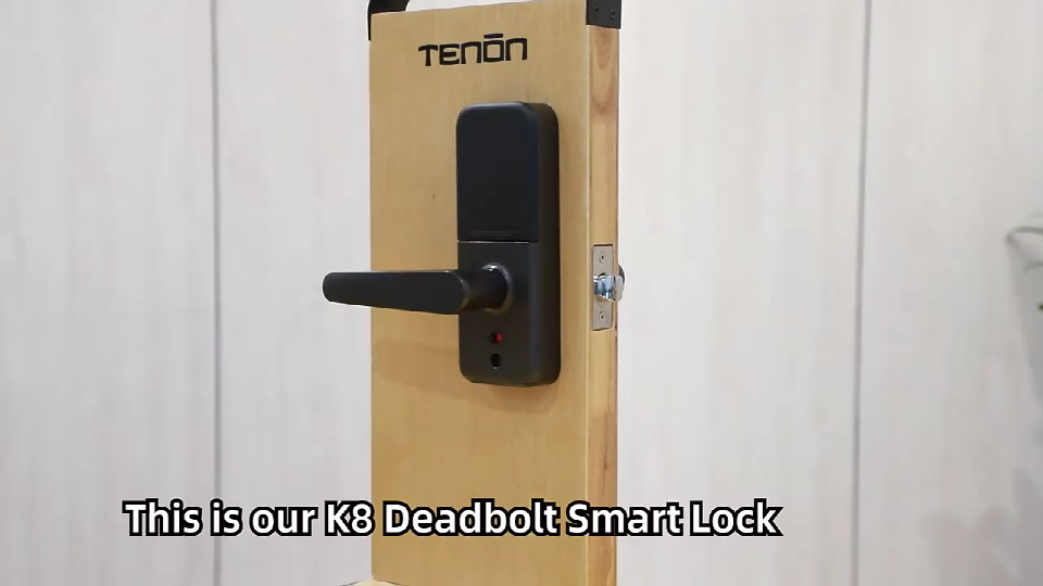 This is our k8 Deadbolt Smart Lock