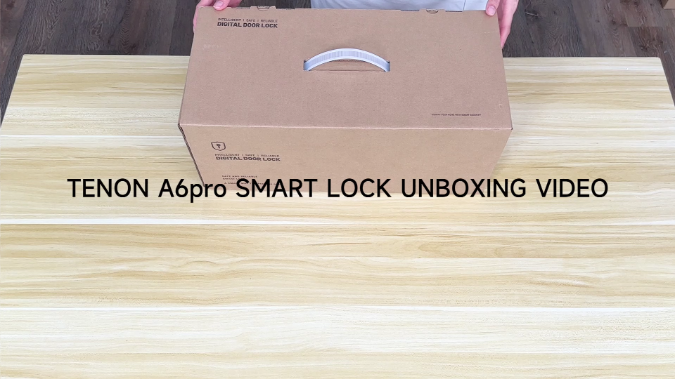 TENON A6pro SMART LOCK UNBOXING VIDEO
