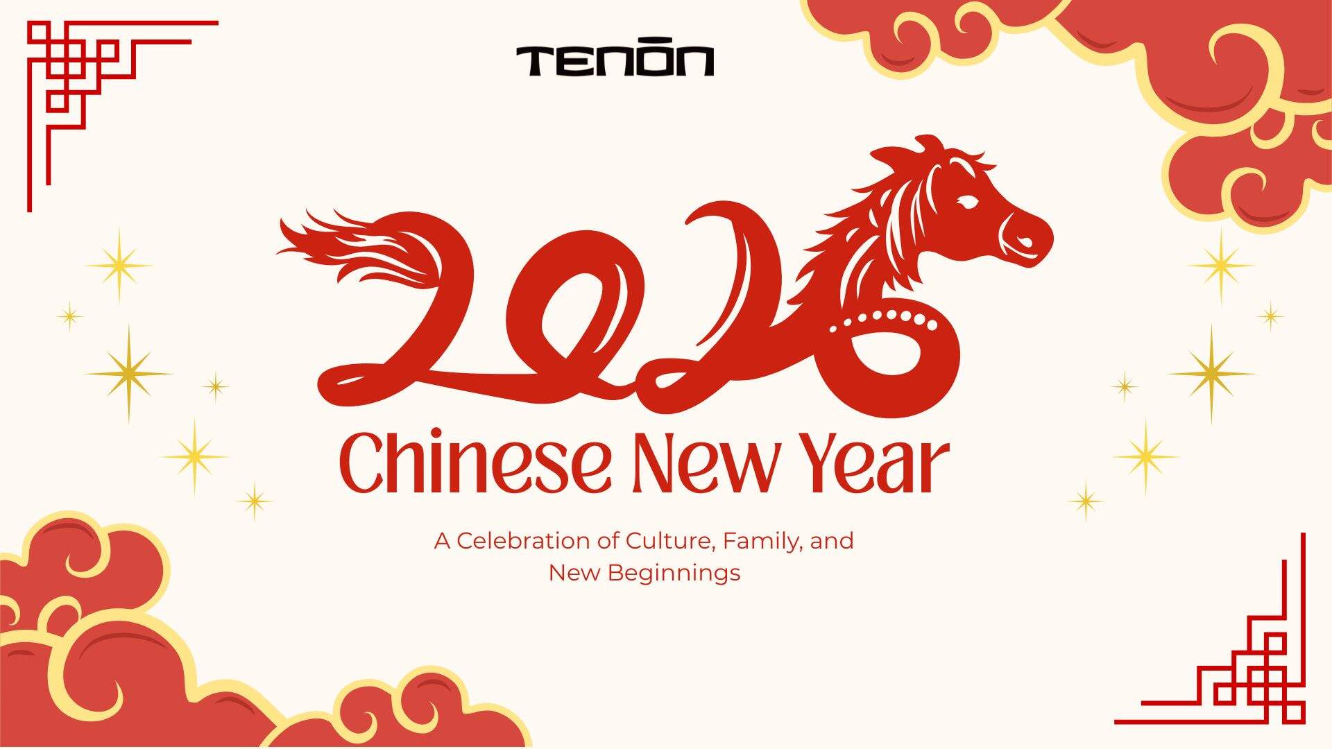 Tenon Welcomes the New Year with Blessings!