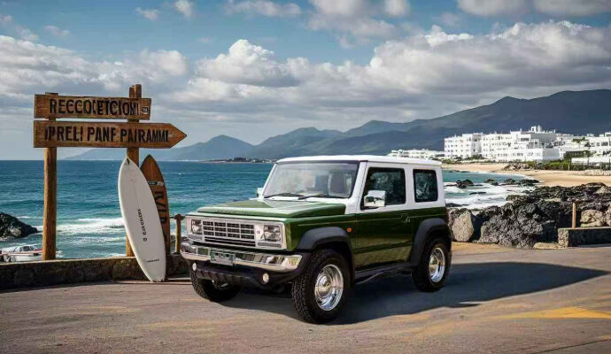 Shenzer × Alpine Japan Jimny Full-Case Customization