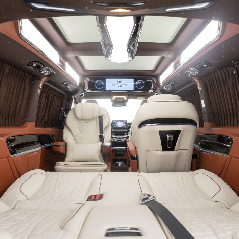 Celestial Horizon SZ360 (Hermès Brown-Red) Enterprise Luxury Van – 28" TV, Zero-Gravity Seats, 9-Speed Auto V260L
