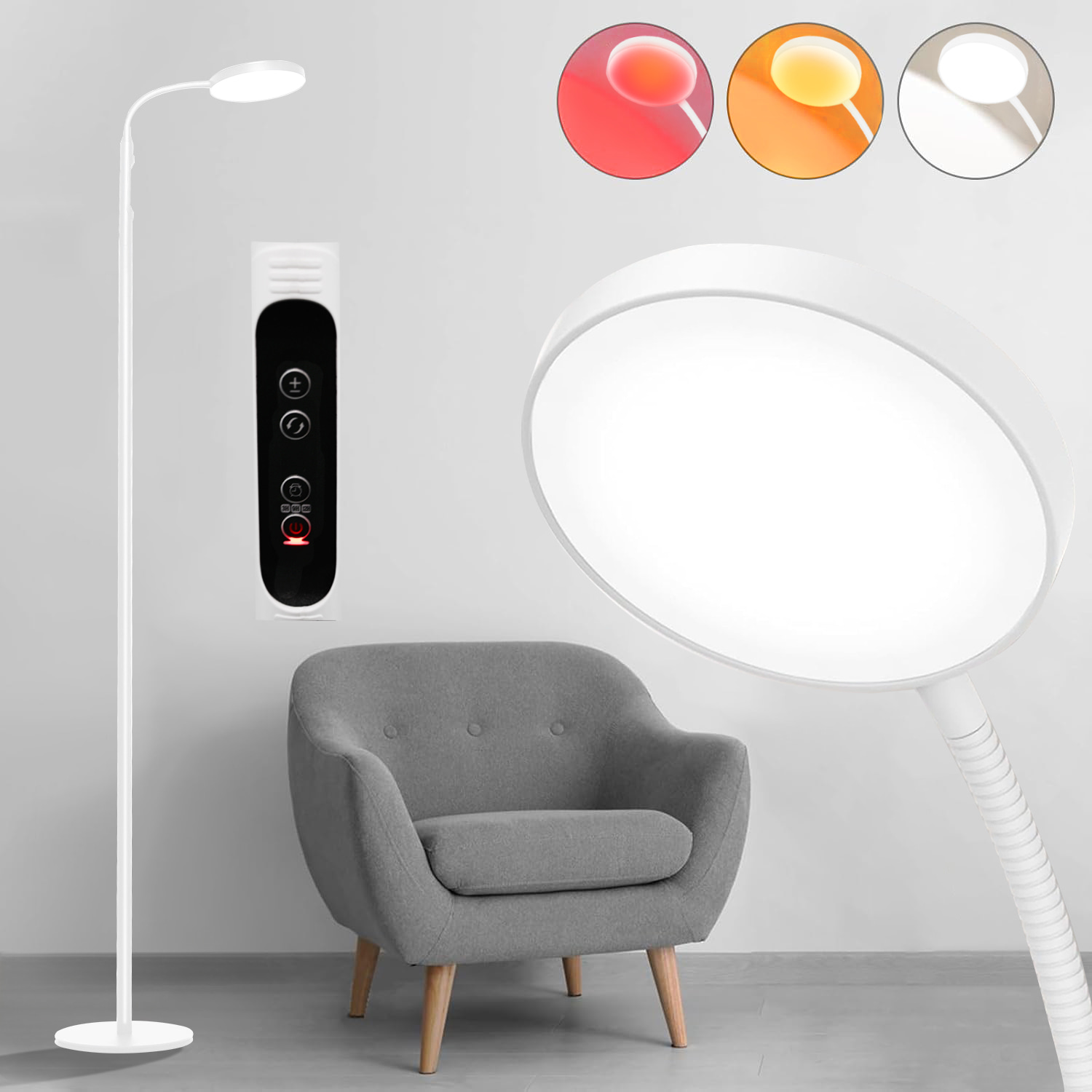 How Does an LED Floor Lamp Improve Ambient Lighting in Living Rooms?