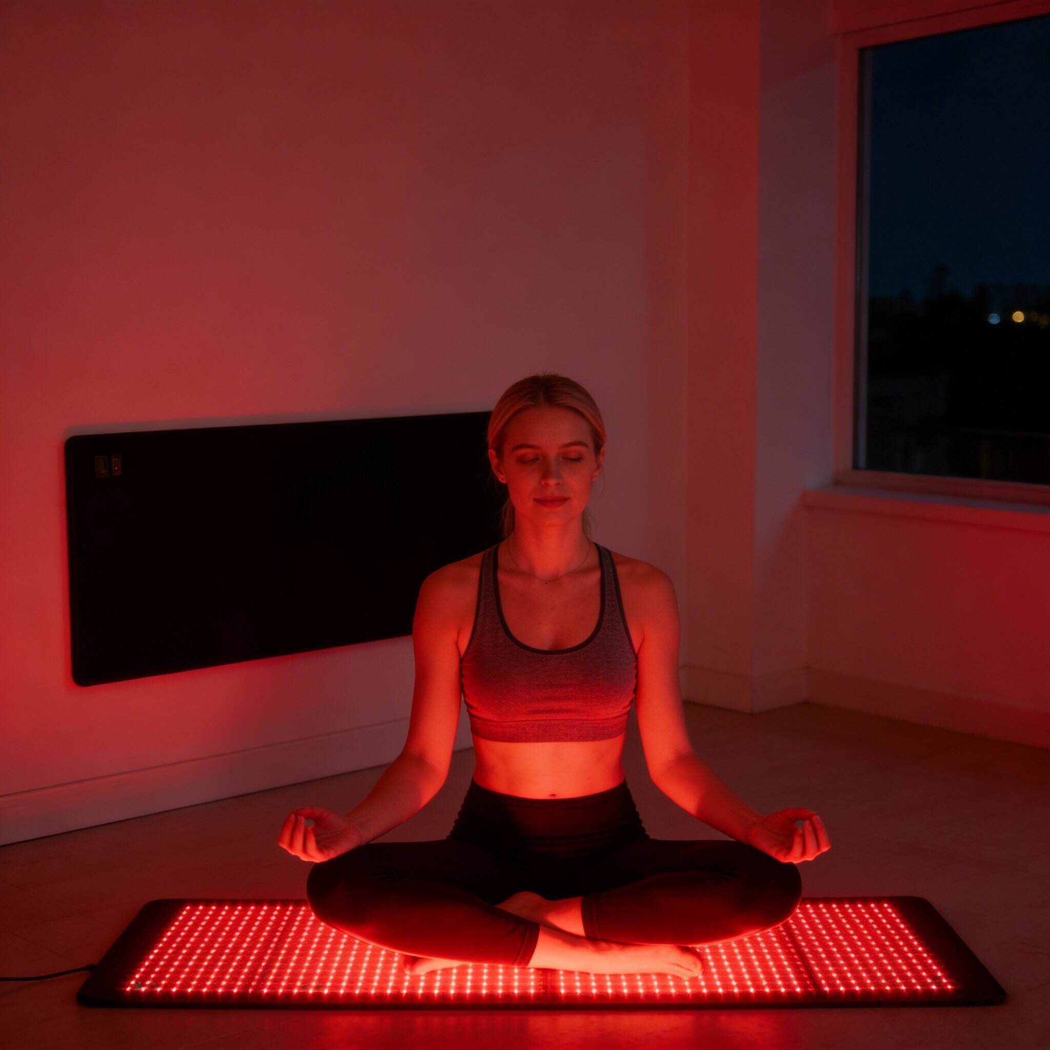 120W 960 Leds Beads Red Light Therapy Pad 850nm 660nm Adjustable Temperature and Time Red Light Therapy Light