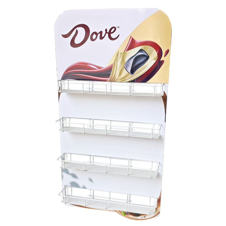 Support d’Affichage en Métal sur Mesure avec Suspension