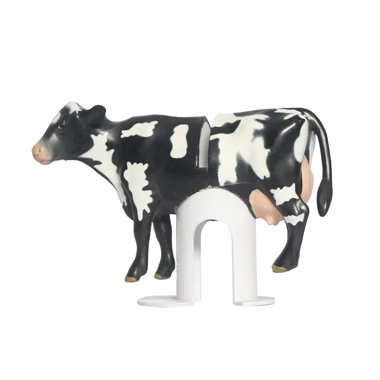 Custom Milk Carton Fixed Display Stand | Injection Molded POP Display for FMCG