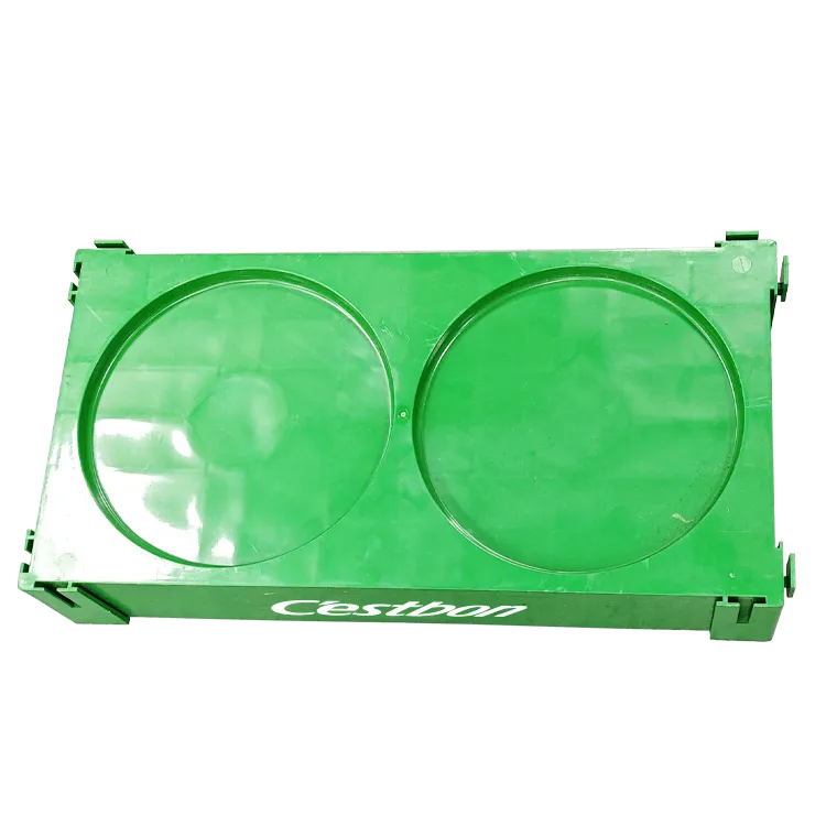 Expositor de plástico para escritorio y suelo para agua potable en barril de 12,8 L | Expositor Punto de Venta (POP) modular para venta al por menor