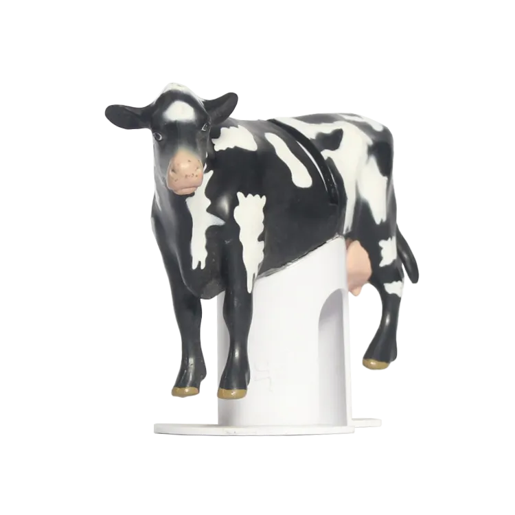 Custom Milk Carton Fixed Display Stand | Injection Molded POP Display for FMCG