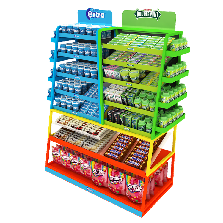 Product Category Supermarket Display Rack