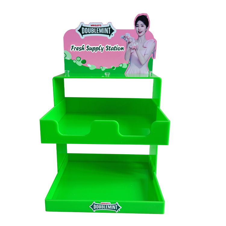 Small modular acrylic POP display unit for convenience store checkout counter.png