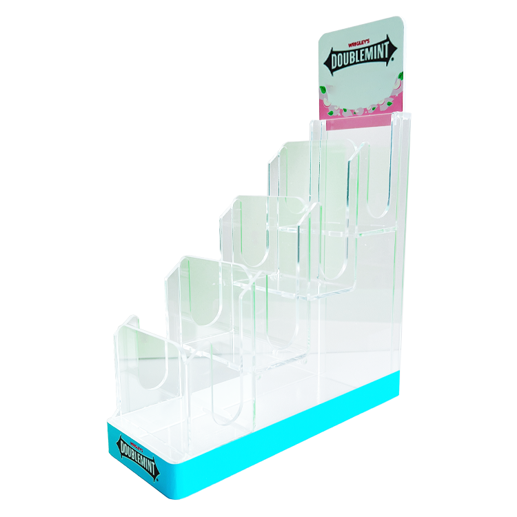 Compact transparent acrylic candy display stand for gum and mints.png