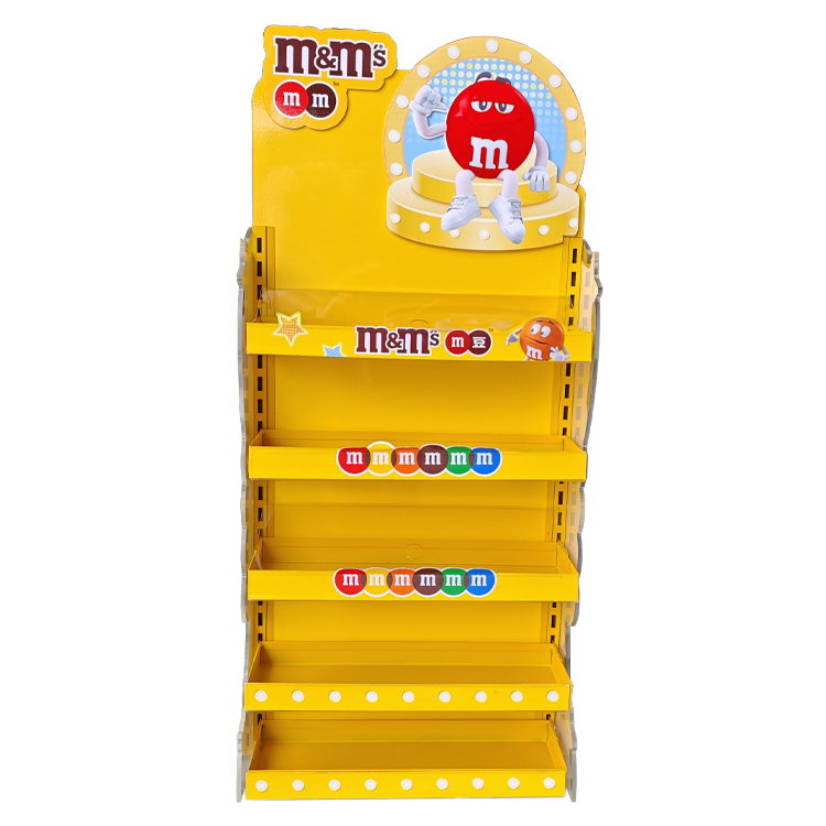 Mini rack de exhibición interactivo para supermercados y tiendas minoristas