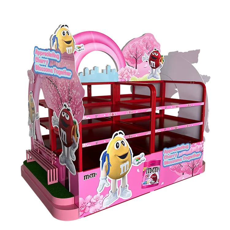 Suporte Metálico Modular Temático Personalizável | Sistema Modular de Display POP para Varejo