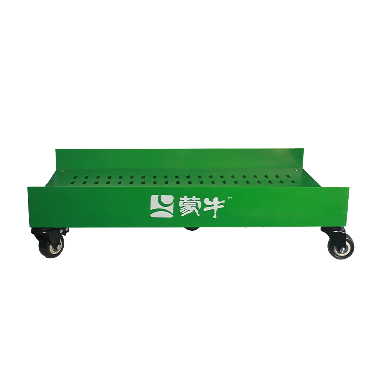 Large Packaging Floor Plastic Display Box with Casters | Injection Molded POP Floor Display Manufacturer