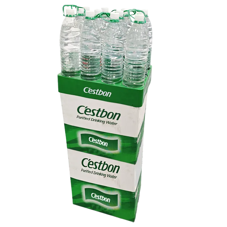 Fixed Tray Beverage Packaging Display Racks