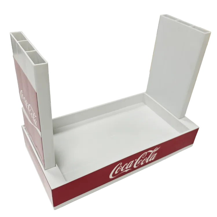 Plastic Combination Desktop Display Stand | Injection Molded Press-Fit POP Display Manufacturer