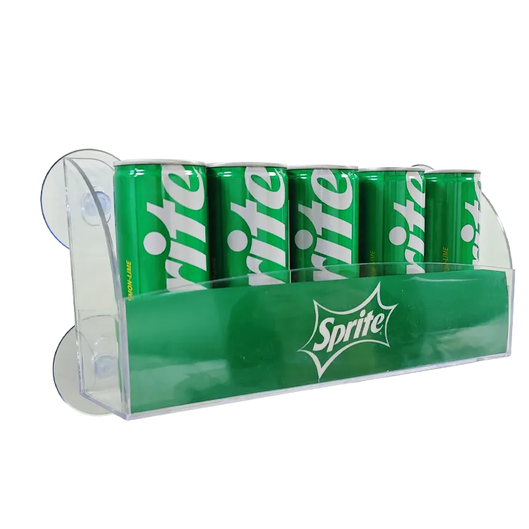 Injection molded POP display hanger for refrigerated beverage and snack products.webp