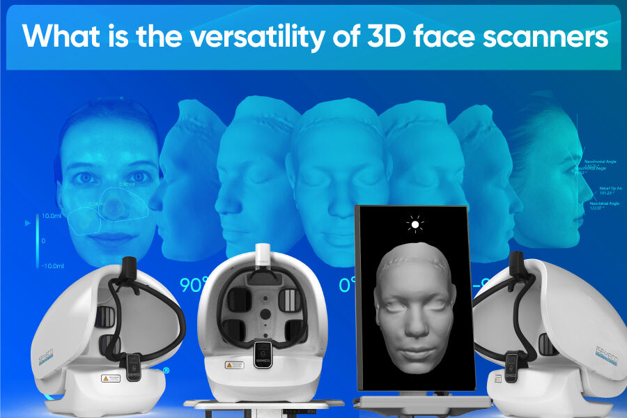 What are the features of the 3D face scanner ？