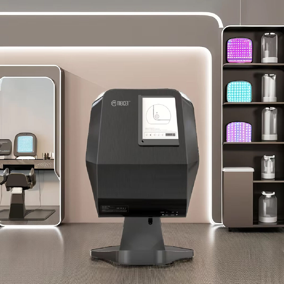The Connection between AI algorithm and Planning Cosmetic Interventions