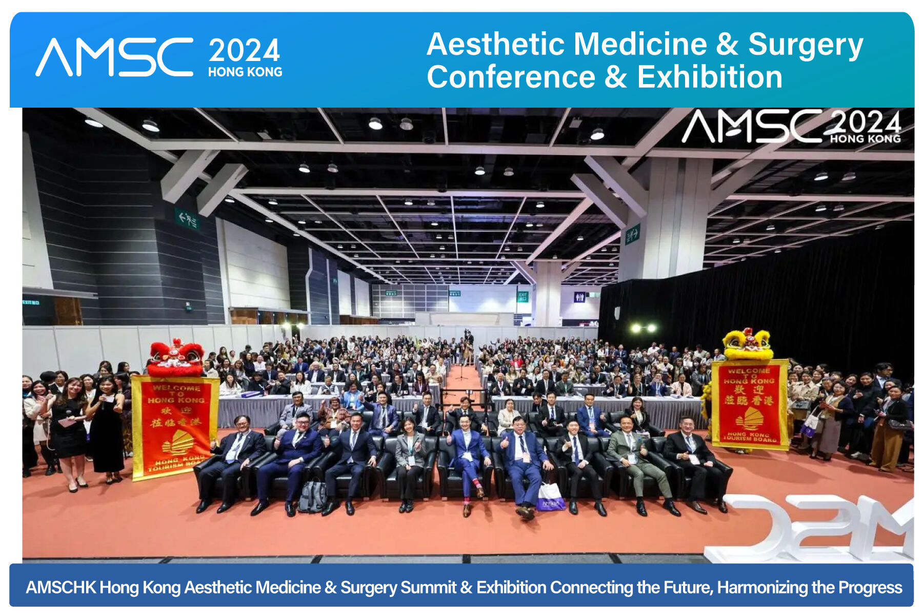 AMSCHK Hong Kong Aesthetic Medicine & Surgery Summit & Exhibition Connecting the Future, Harmonizing the Progress