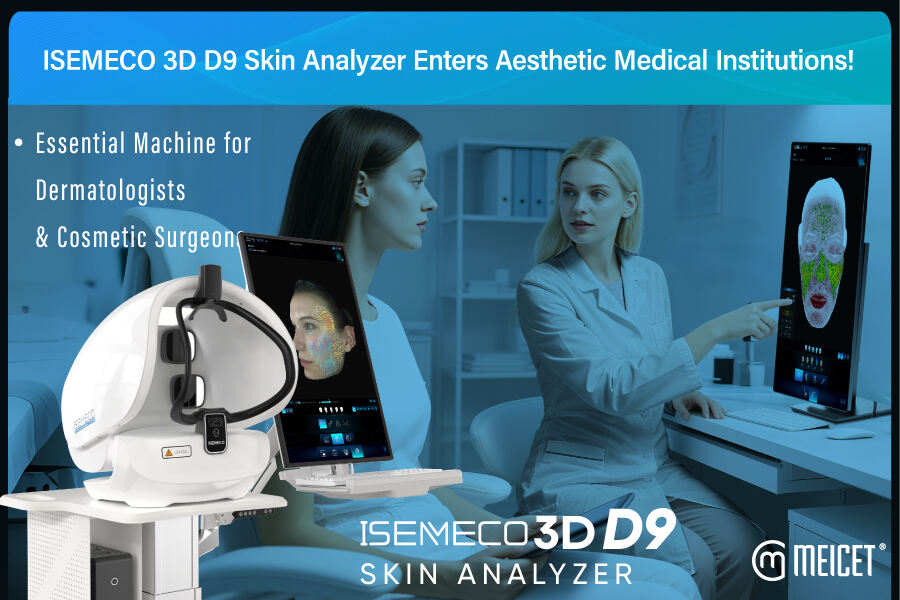 ISEMECO 3D D9 analizator kože ulazi u estetske medicinske ustanove!