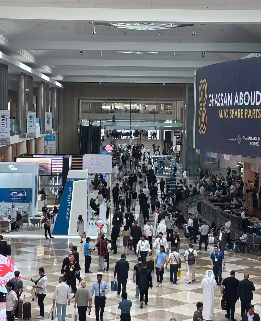 our company participates in dubai auto parts exhibition showcasing core brands and quality products-2