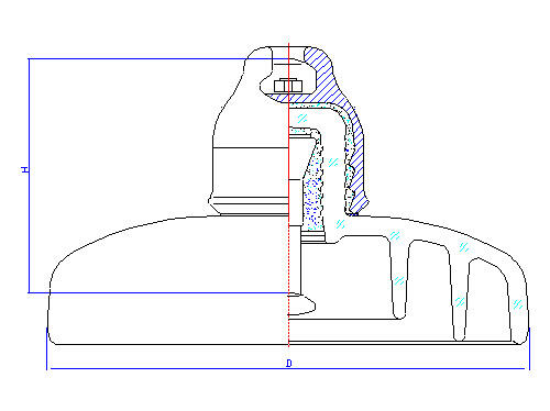 u70bp fog type suspension insulator-1