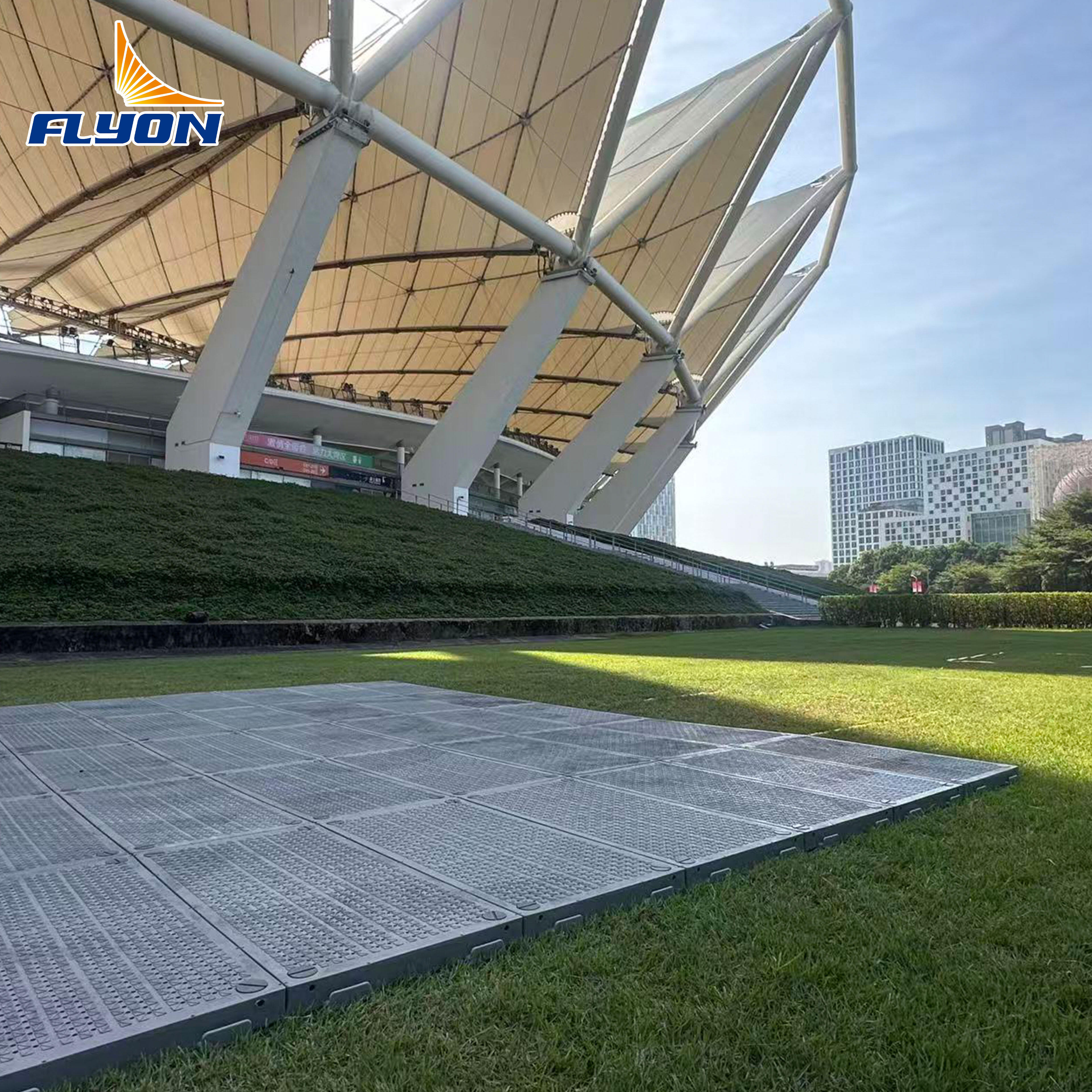 Robust Ground Protection Mats for Outdoor Events