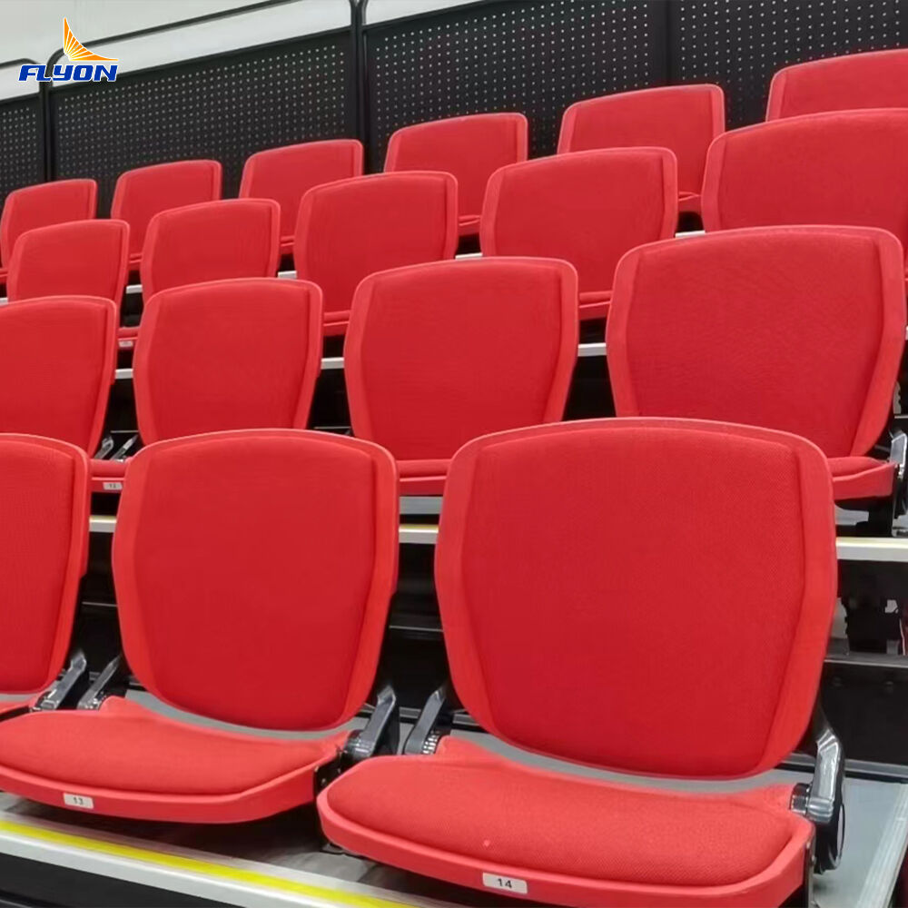 Térspótló, összehajtható stadionszékek rugalmasság érdekében