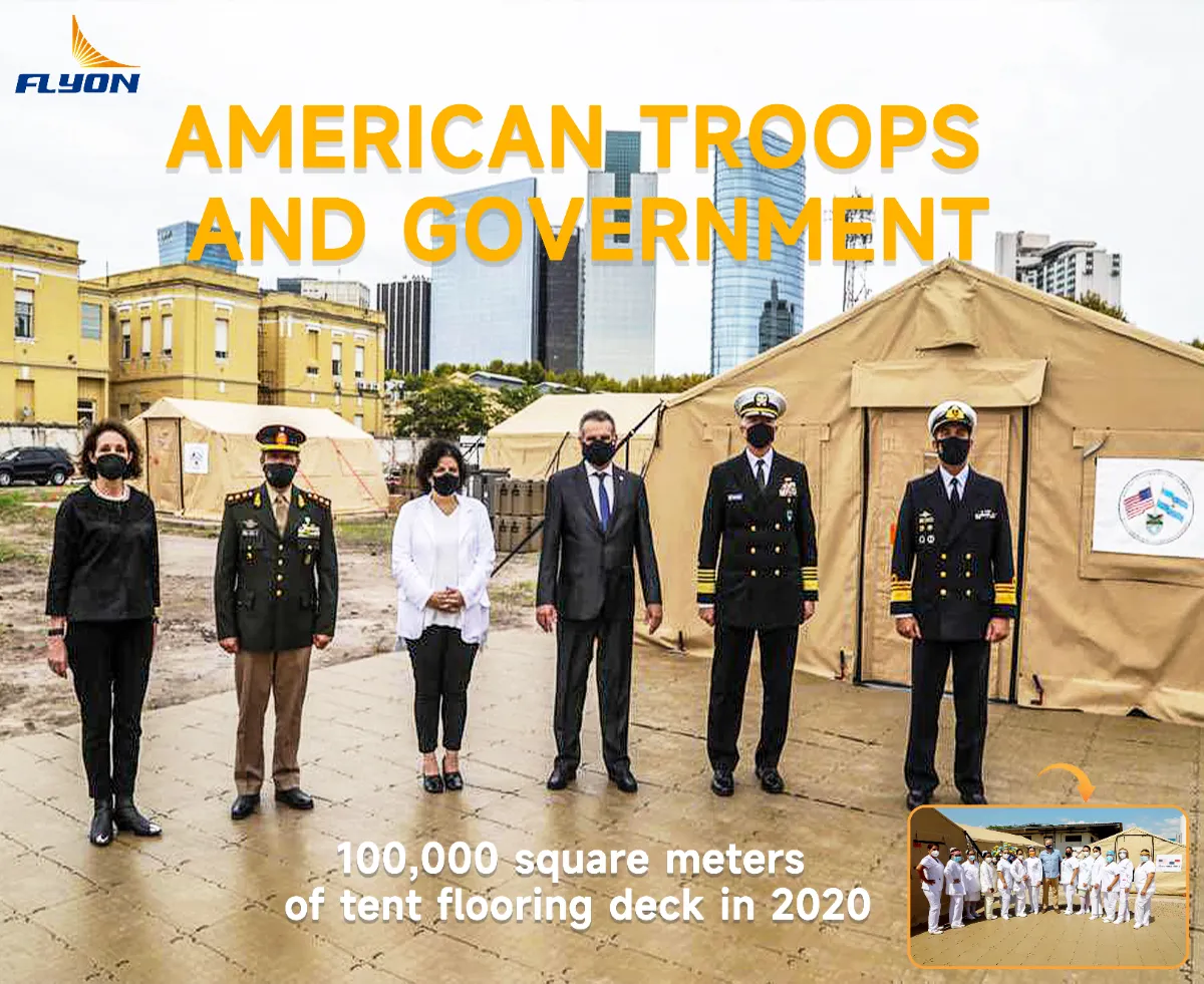 2020 USA Troops And Government Tent Floor Supplier