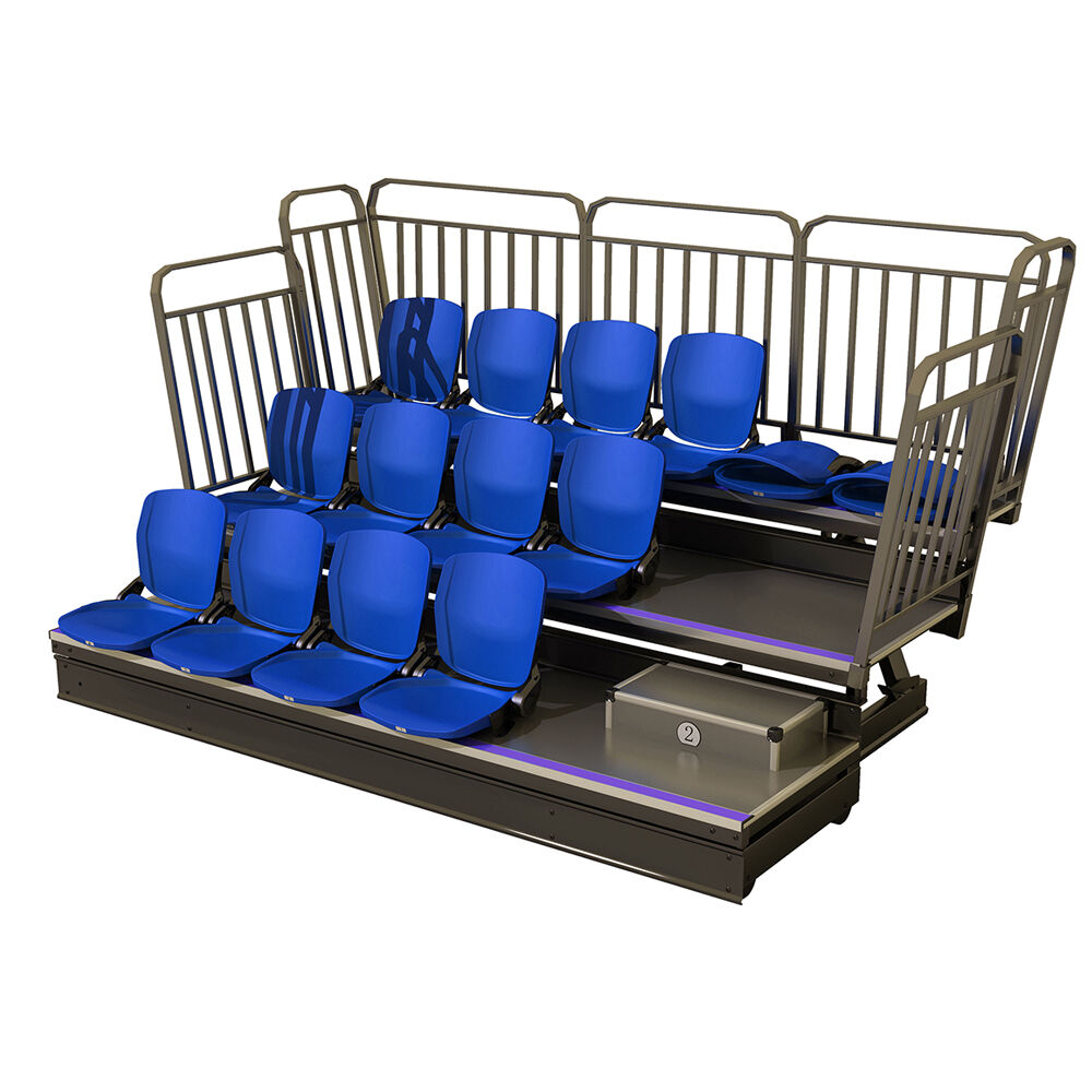 Gym Bleachers Retractable Supplier | Flyonsport
