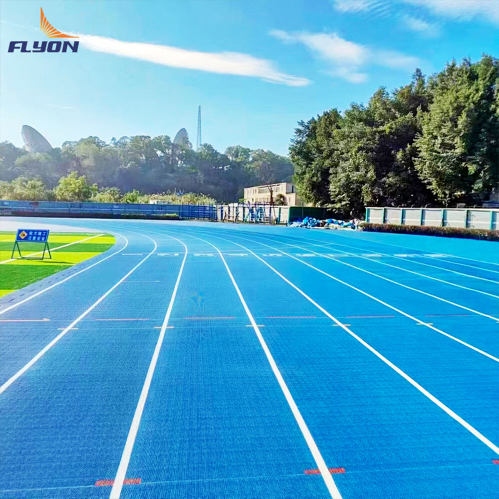 Prefabricated Running Track System | IAAF-Certified, 70% Faster ...