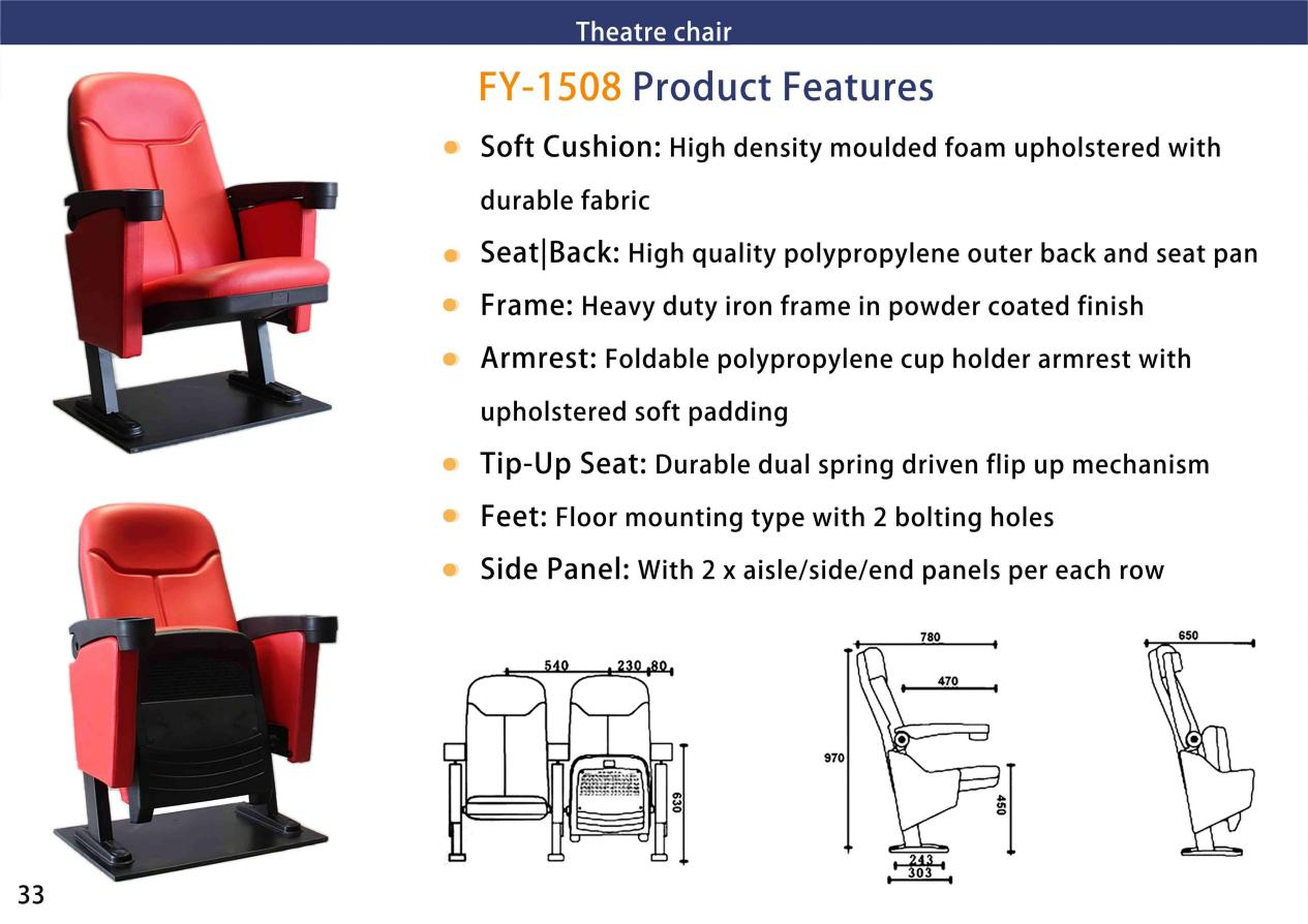 Theater Chair - FY-1508 supplier