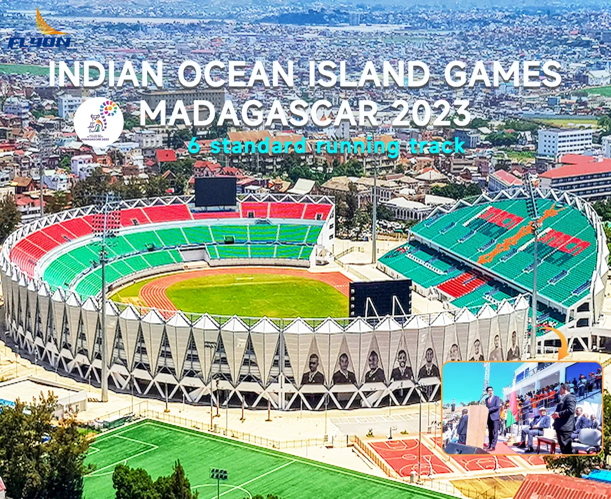 2023 Indian Ocean Island Games Running Tracks Supplier