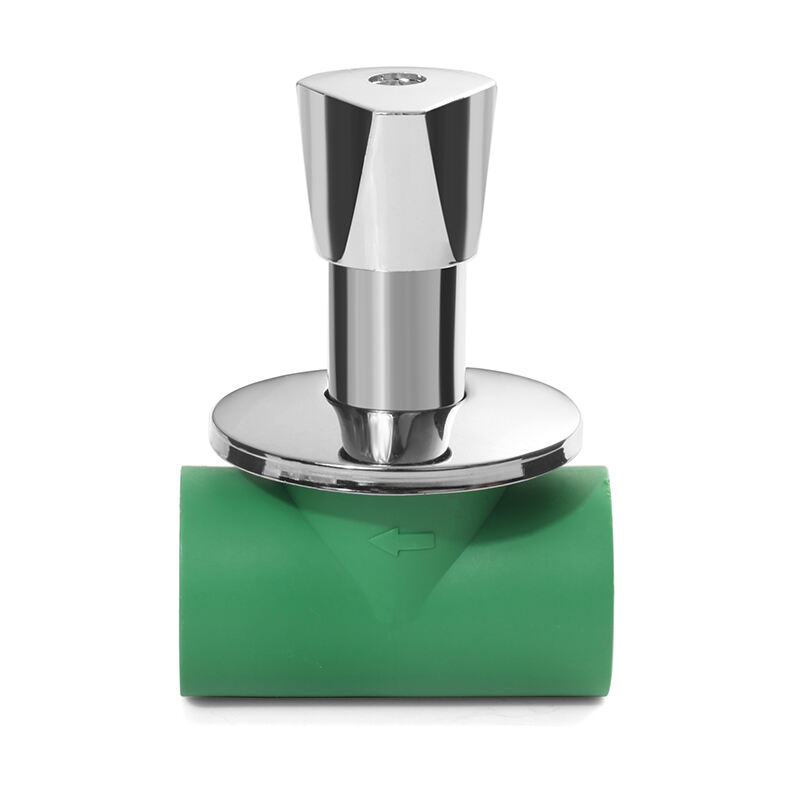 Lüks PPR Durak Valfleri Bronz Kablosu ile (25mm & 32mm)