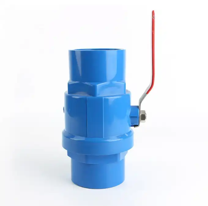 S.S. Kurbel 2 STÜCK Schieberventil Blau 1/2''-2''