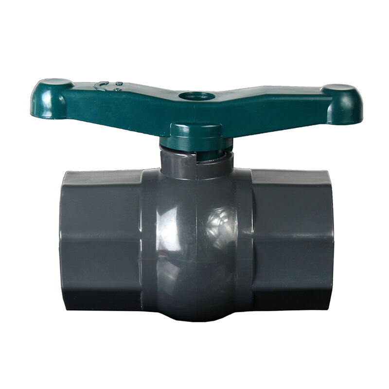 PVC Octagonal Ball Valve Plastic Pvc Ball Valve Chinese Hot Sale Low Price 2 Inch Standard Color Female