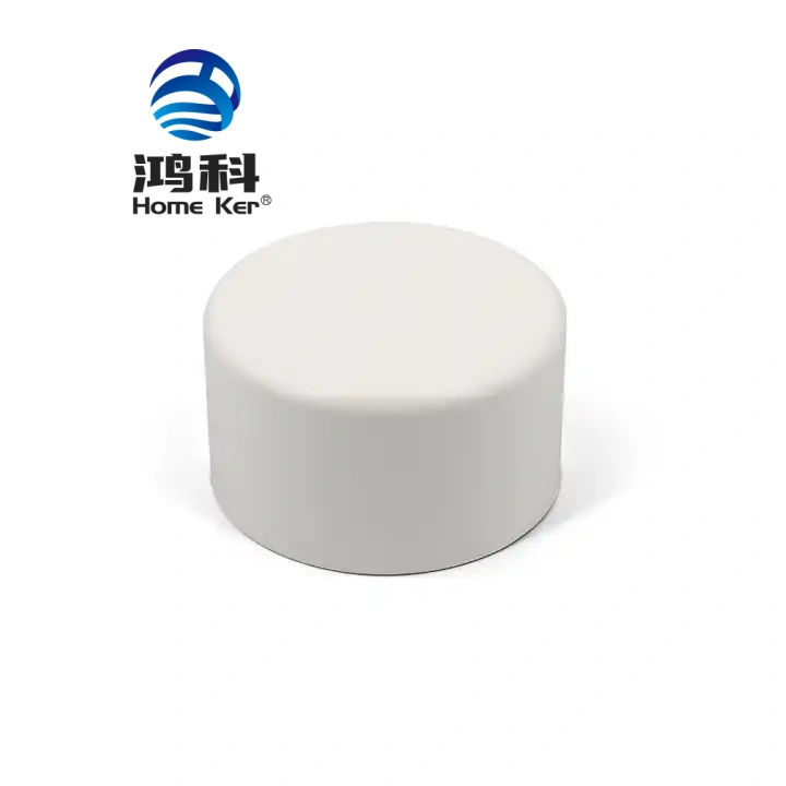 HongKe PVC SCH40 ASTM 2466 Cap Fitting White Color Latin America