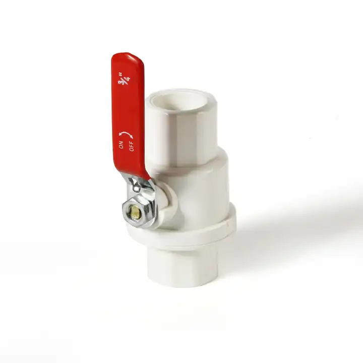 Stainless Steel Handle PVC Two-Piece Ball Valve: An Excellent Choice for Fluid Control