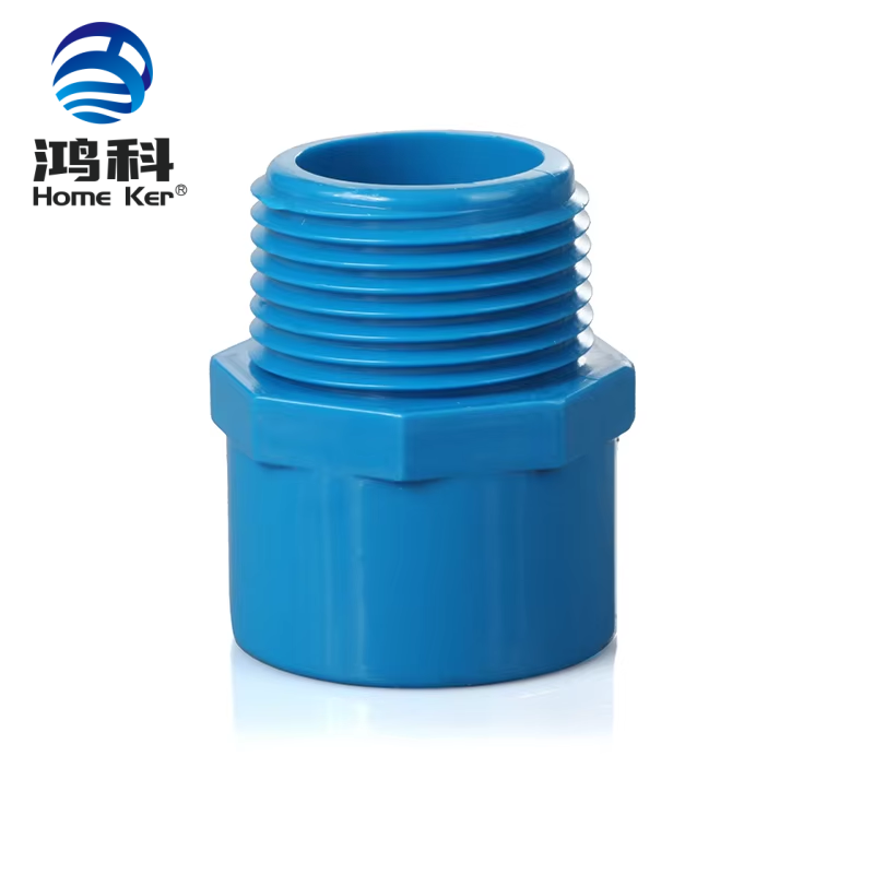 PVC DIN PN10 Male Adapter Pipe Fitting Deep Blue Color Philippines