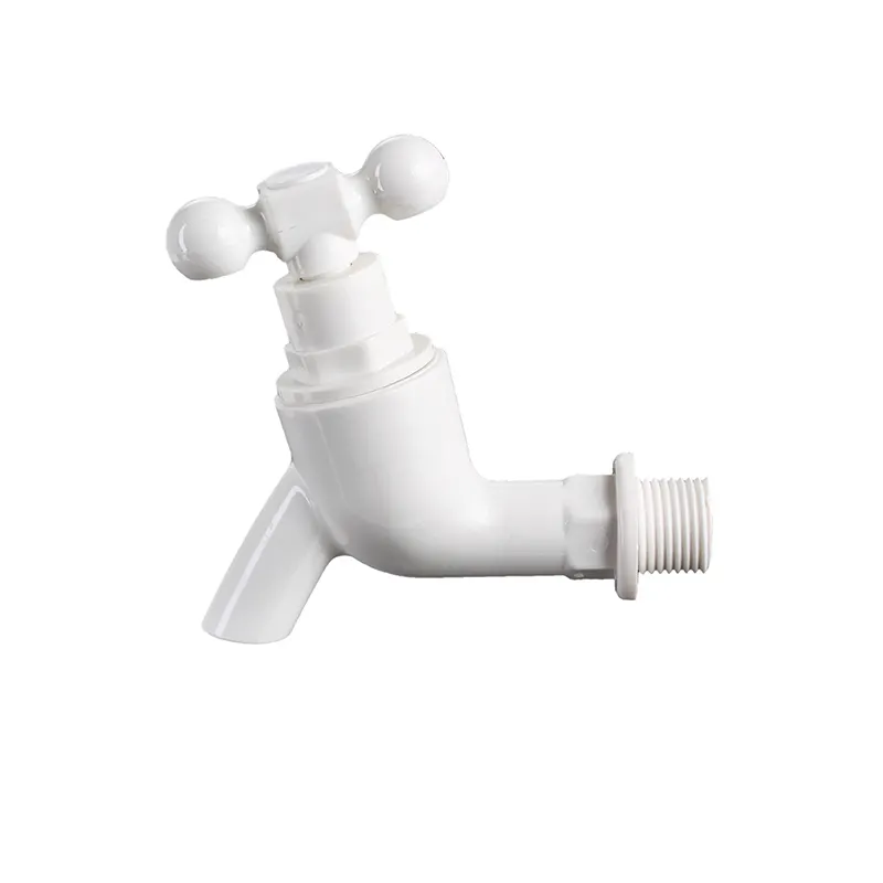 PVC-U Plastic Water Faucet Chinese Factory Bathroom Kitchen Faucet Water Tap