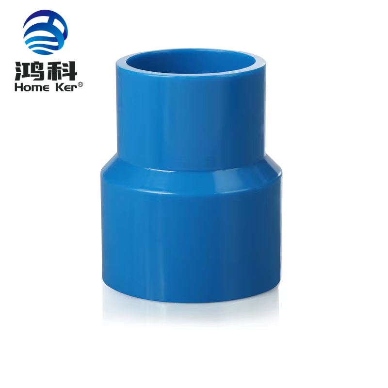 PVC DIN PN10 Reducing Coupling Pipe Fitting Deep Blue Color Philippines