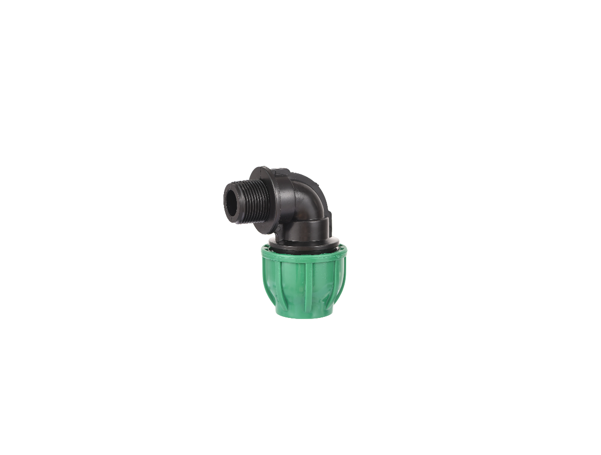 PPC MALE ELBOW PP Compression Fittings Irrigation Water Pipe Fittings