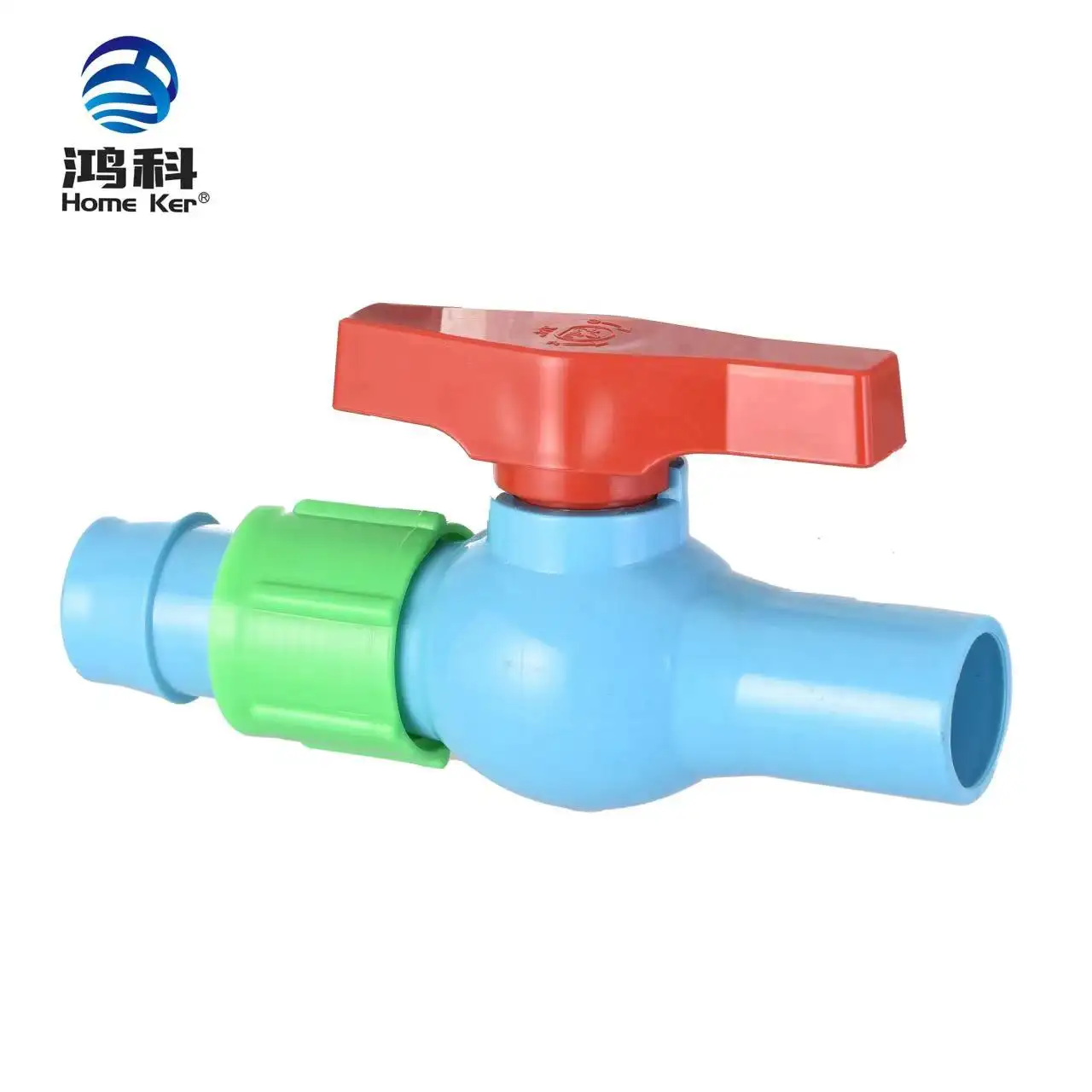 PVC Blue Ball àtọwọdá China New osunwon Price Agricultural irigeson Ball àtọwọdá