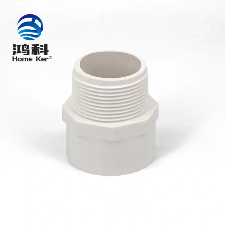 HongKe ASTM PVC SCH40 Male Adapter Fitting Thread Pipe Fitting Latin America