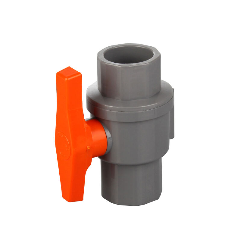 ABS Handle PVC 2PCS Ball Valve: Reliable and Affordable